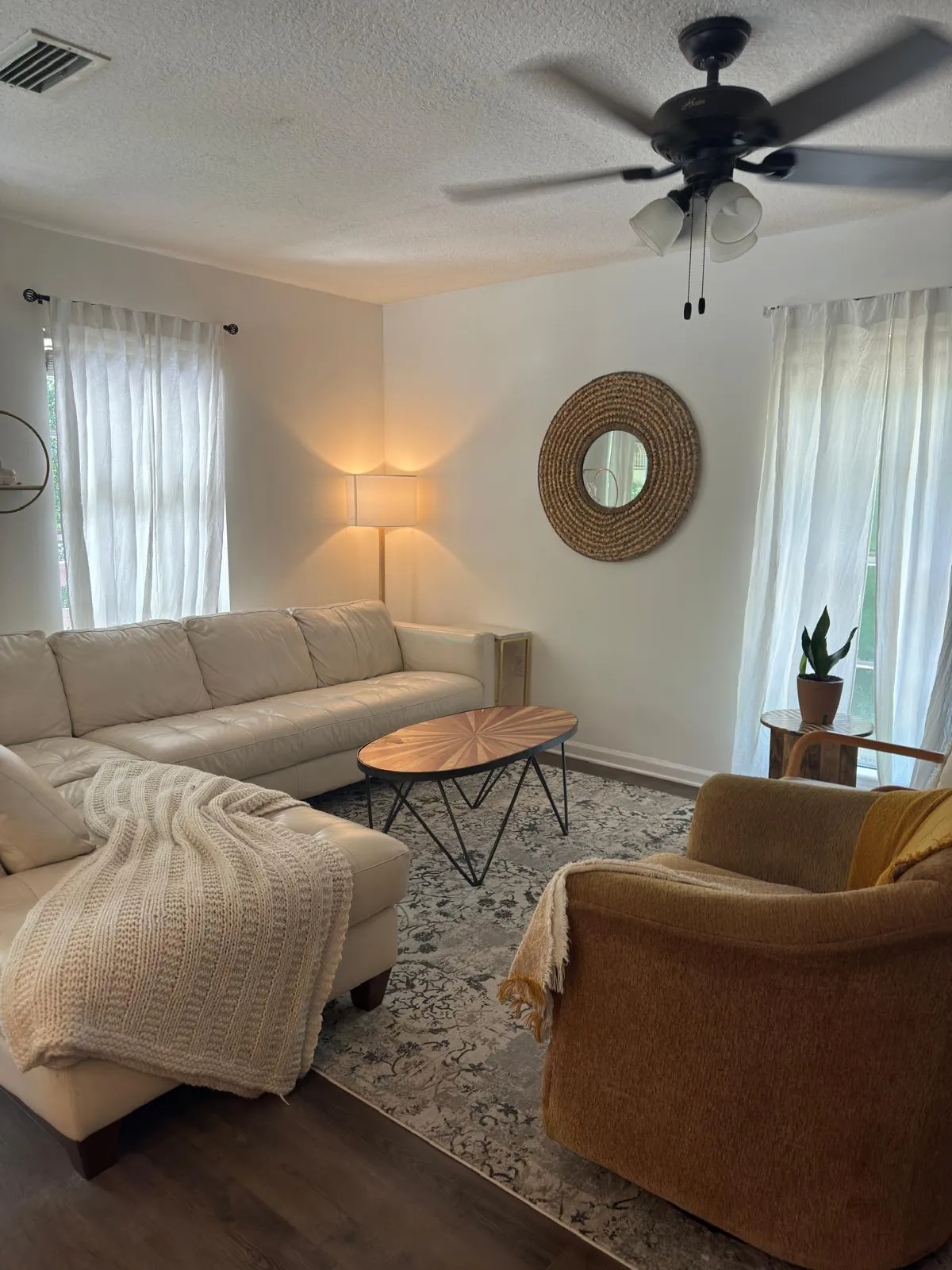 A room ready to enjoy — real LOOM cleaning work