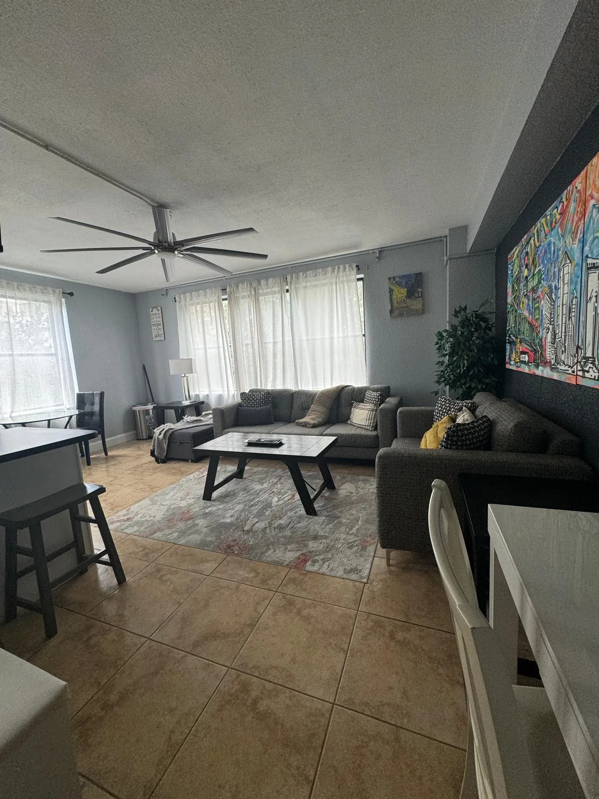 Living space refreshed — real LOOM cleaning work